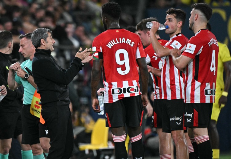 Athletic Bilbao thi đấu lượt đi tứ kết Europa League 2024/25 trên sân của Rangers