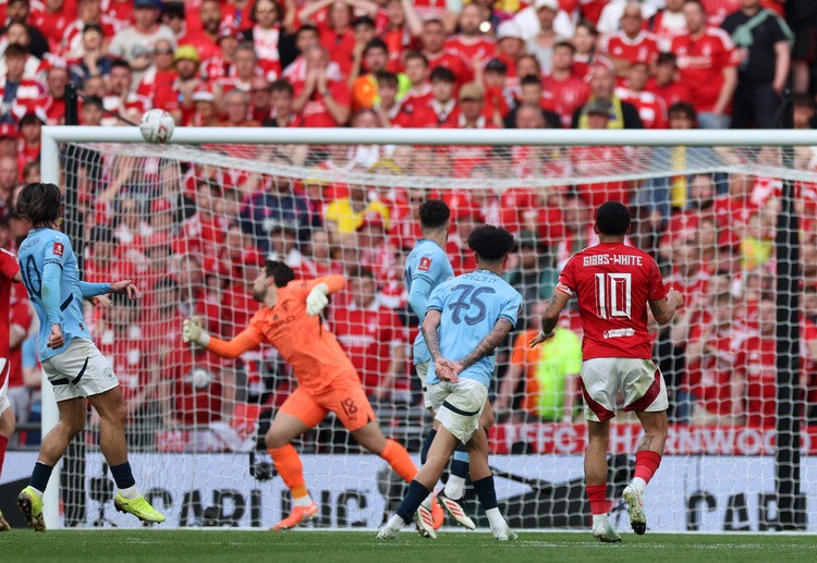 Skor akhir Piala FA: Nottingham Forest 0-2 Manchester City