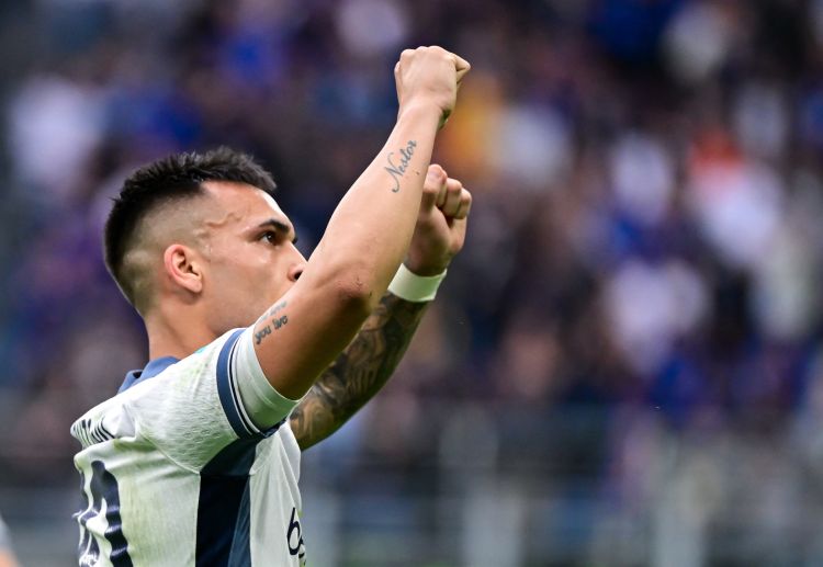 Lautaro Martinez scored in the first leg of Inter Milan's Champions League quarter-finals tie vs Bayern Munich