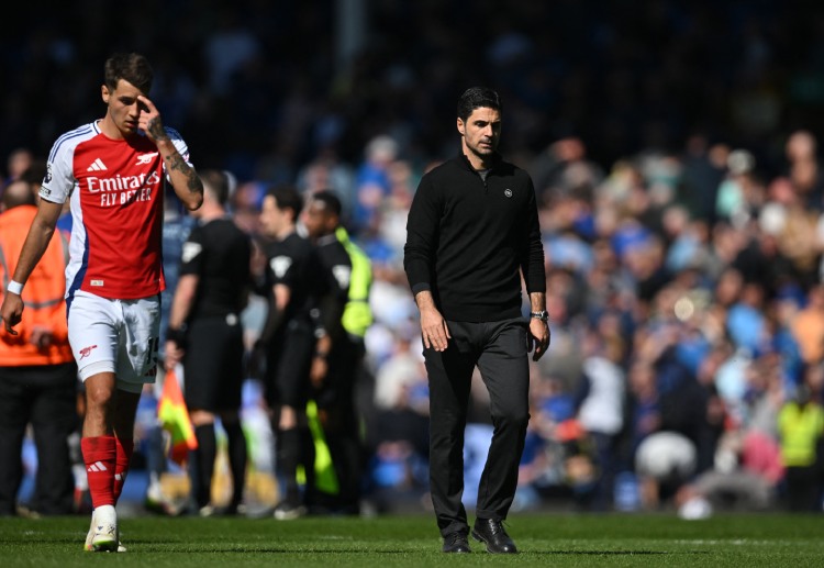 Mikel Arteta prepares Arsenal ahead of their Premier League match against Brentford