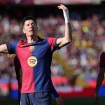 Barcelona forward Robert Lewandowski, with nine Champions League goals, remains a key threat to Borussia Dortmund