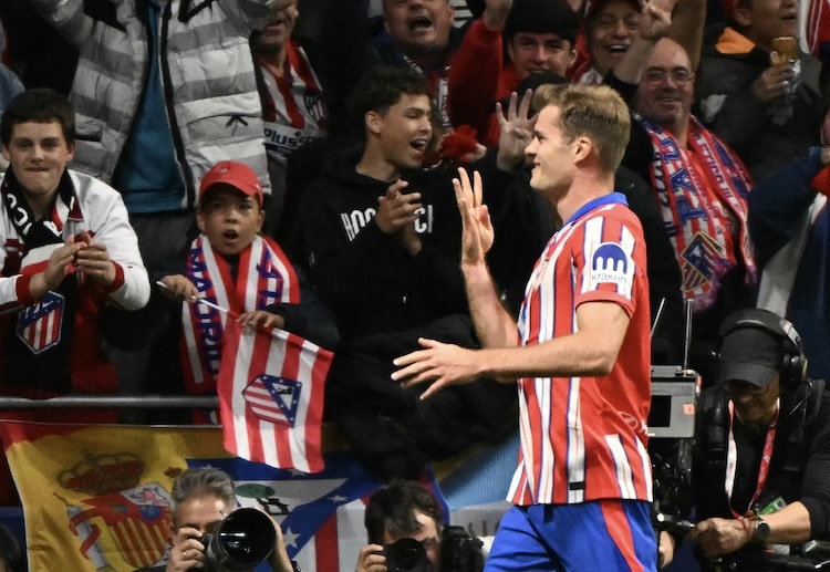 La Liga: Alexander Sørloth nets four first-half goals for Atlético Madrid against Real Sociedad