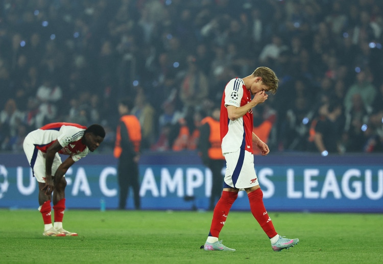 Arsenal dừng bước ở bán kết Champions League 2024/25