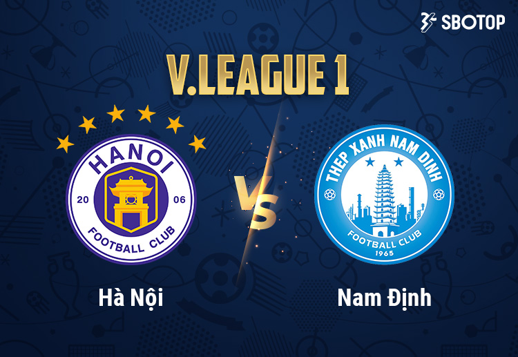 Hà Nội hiện đang xếp thứ 2 trên BXH V.League