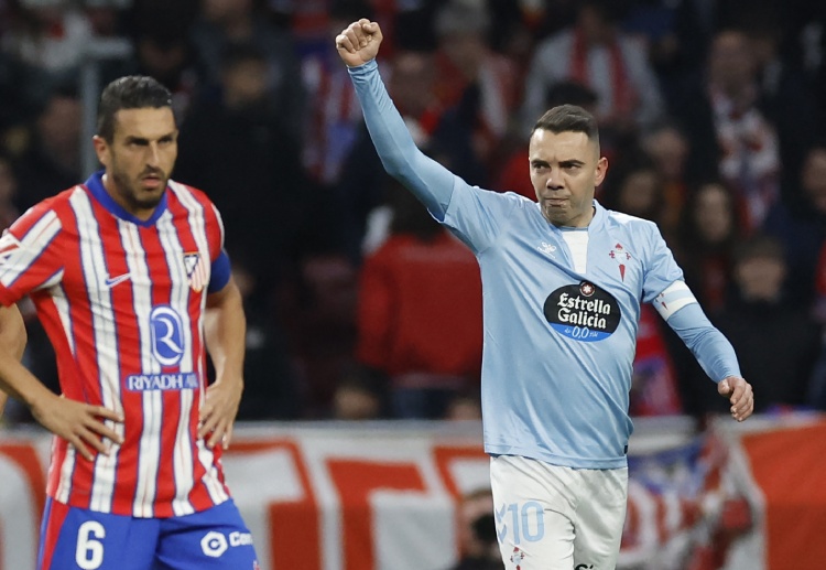 With nine La Liga goals this season, Iago Aspas has been a standout performer for Celta Vigo
