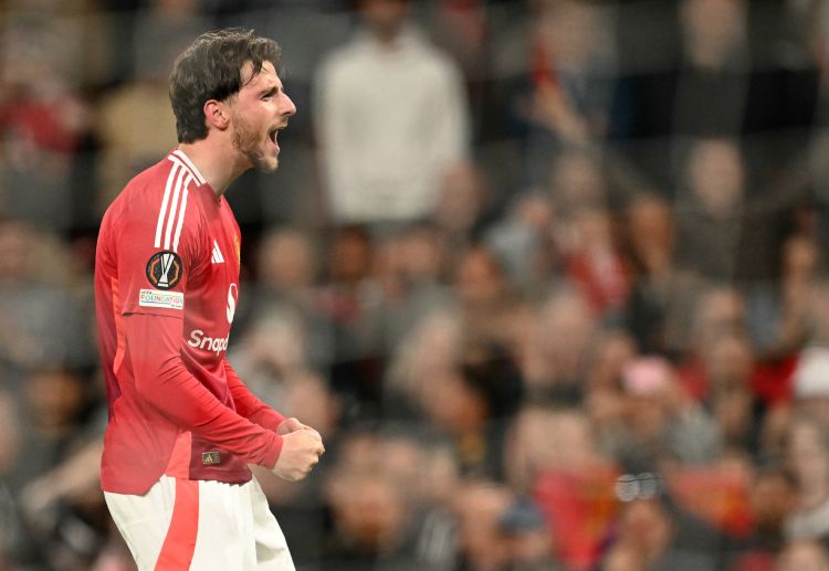 Mason Mount bagged a brace Manchester United's last Europa League match