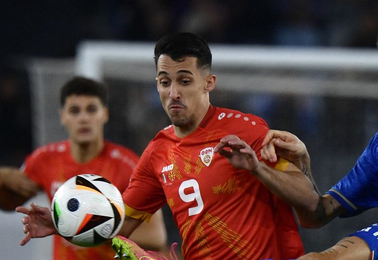 世界杯预选赛 北马其顿锋线尖刀米奥夫斯基状态正佳，过去7场国际比赛斩获5球，火力十足。