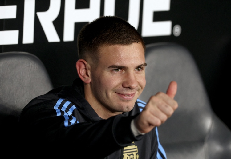 西甲联赛 皇马即将迎来17岁阿根廷国脚马斯坦托诺加盟。