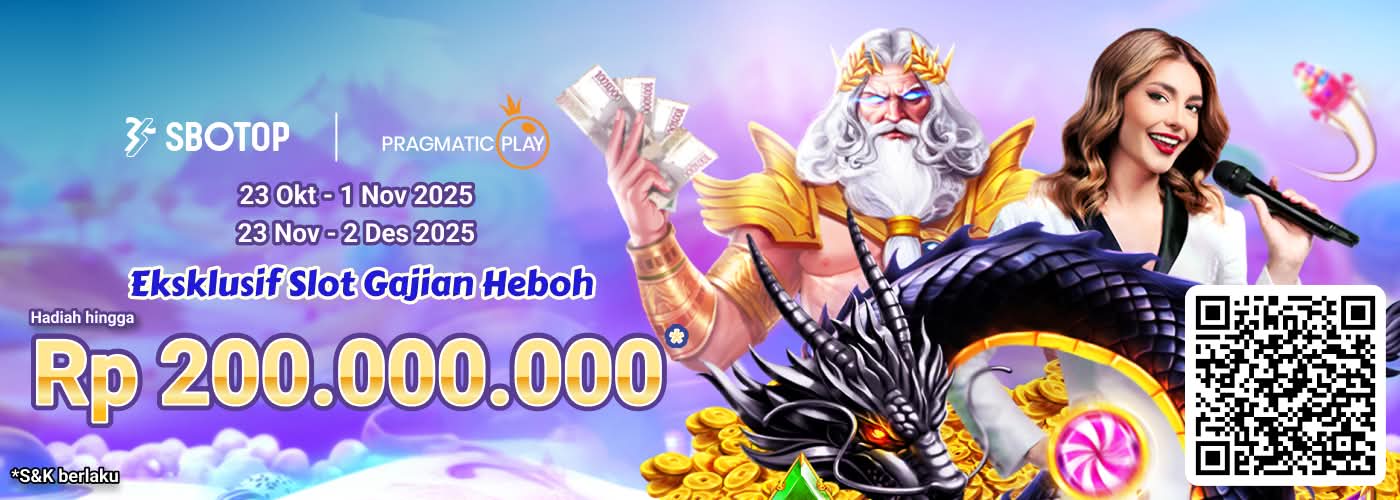Eksklusif Slot Gajian Heboh Pragmatic Play