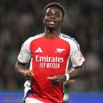 友谊赛 萨卡进球