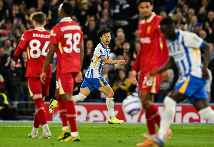 Kaoru Mitoma là tiền vệ đáng chú ý ở Premier League