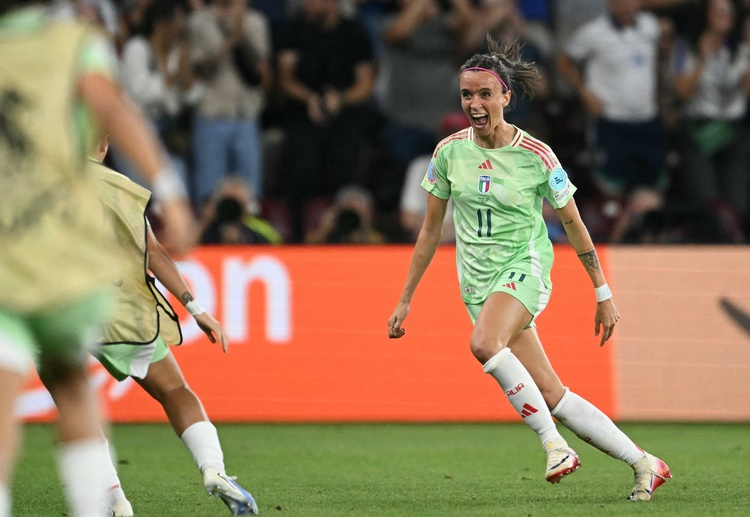 Statistik Italia vs Inggris di UEFA Women’s EURO 2025