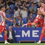 西甲联赛 马竞首轮唯一进球来自阿尔瓦雷斯。