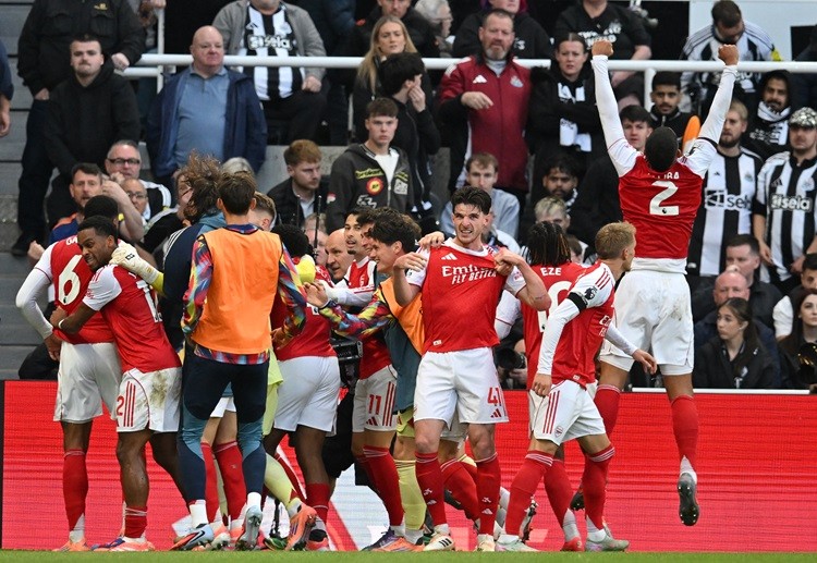 อาร์เซนอล จี้จ่าฝูง พรีเมียร์ลีก 2025 ลิเวอร์พูล เหลือ 2 คะแนน