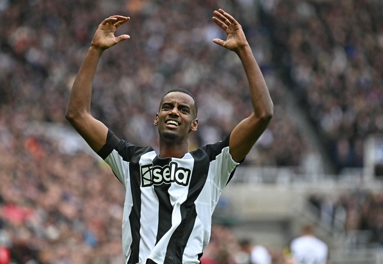 Alexander Isak cetak banyak gol di Premier League musim lalu