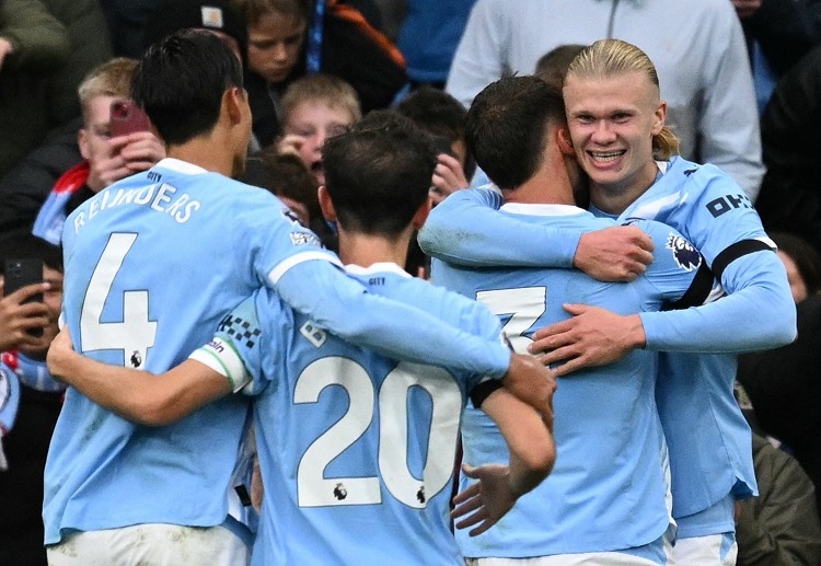 英超联赛 梅开二度