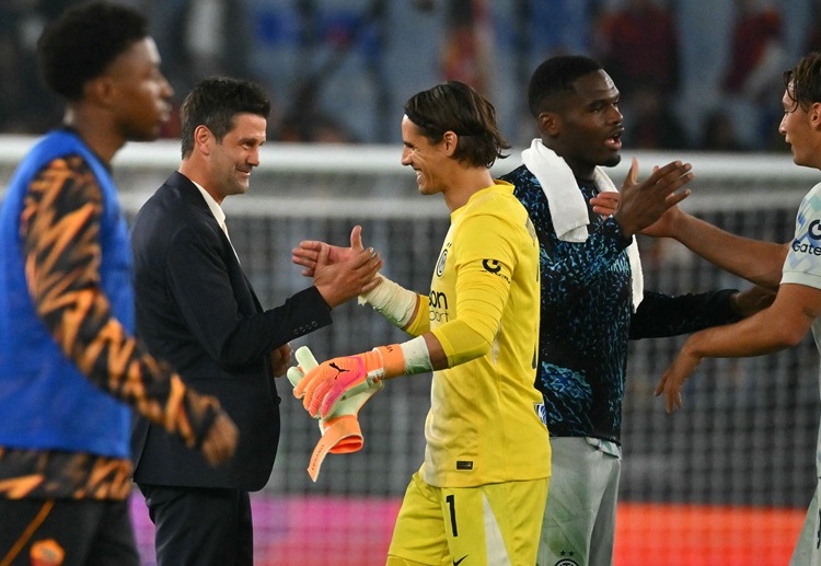 意甲联赛 索默多次神勇扑救，为球队锁定胜局立下汗马功劳。