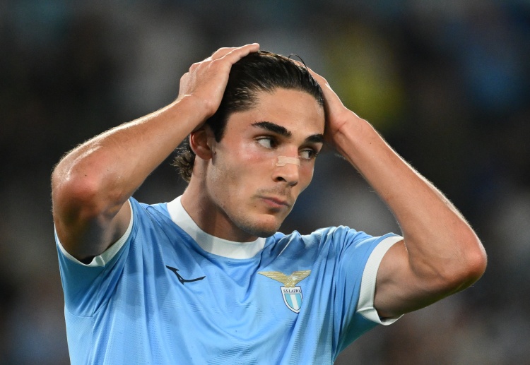 Lazio right winger Matteo Cancellieri has scored three goals this Serie A season