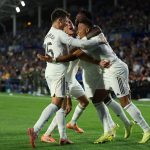 西甲联赛 维尼修斯连续制造两张红牌，帮助皇马客场1比0力克赫塔菲