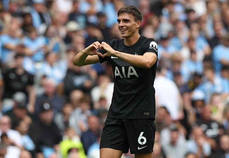 Tottenham’s Joao Palhinha is set to face his former club when they host Fulham in the Premier League