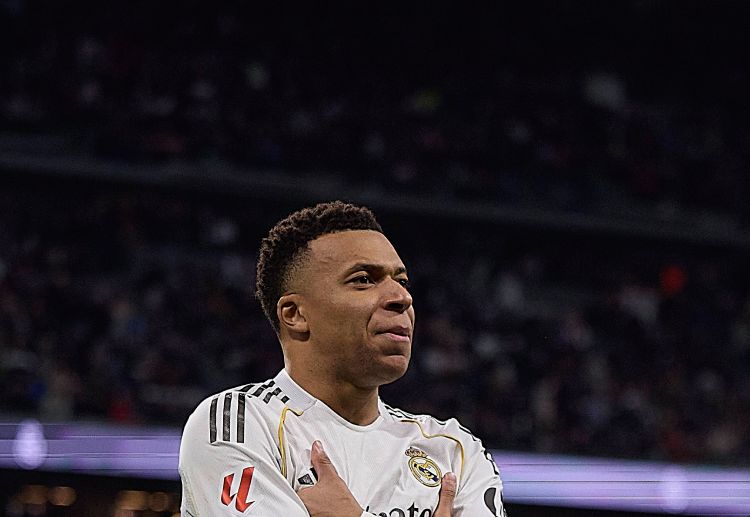 Kylian Mbappe scored in Real Madrid’s last La Liga match against Villarreal