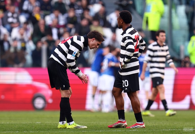 意甲联赛   尤文开局险些破门，伊尔迪兹射中门框弹出。