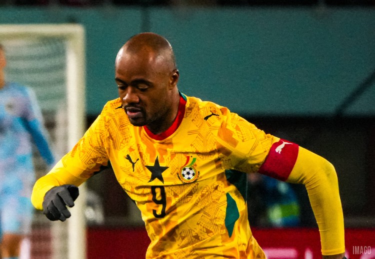 国际友谊赛  乔丹·阿尤继续担任迦纳前场核心，并在上一场比赛中打入个人第34个国家队进球。