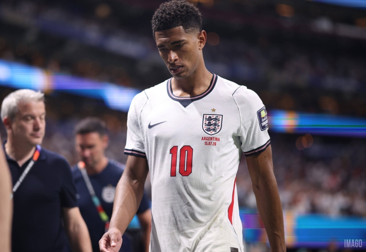 Jude Bellingham foi neutralizado na derrota da Inglaterra por 2 a 1 para a Argentina nas semifinais da Copa do Mundo de 2026